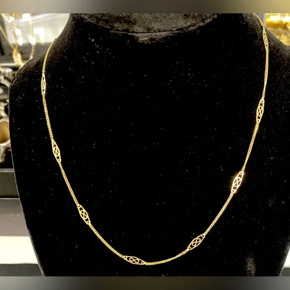 14k Italian gold chain. 🧡 - Picture 1 of 4